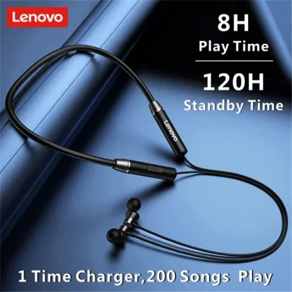 Lenovo HE05 Bluetooth 5.0 Neckband Earphones